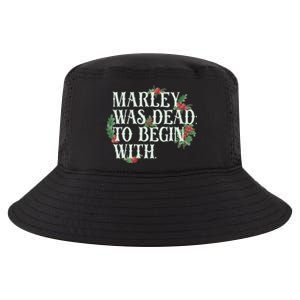 Marley Was Dead: To Begin With Funny Novelty Christmas Cool Comfort Performance Bucket Hat