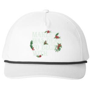 Marley Was Dead: To Begin With Funny Novelty Christmas Snapback Five-Panel Rope Hat