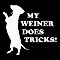 My Weiner Does Tricks Mousepad