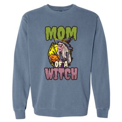 Mom Witch Design Halloween Witch Meaningful Gift Garment-Dyed Sweatshirt