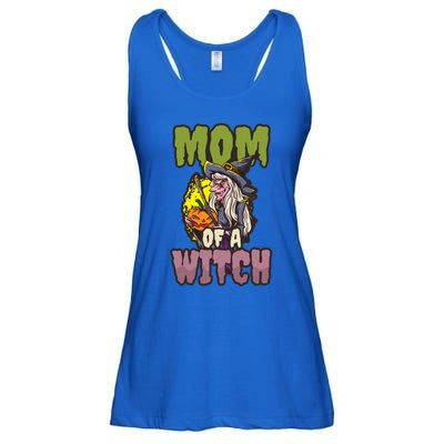 Mom Witch Design Halloween Witch Meaningful Gift Ladies Essential Flowy Tank