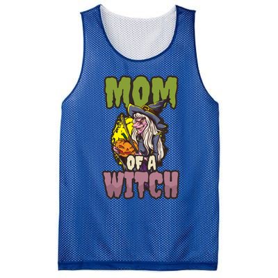 Mom Witch Design Halloween Witch Meaningful Gift Mesh Reversible Basketball Jersey Tank