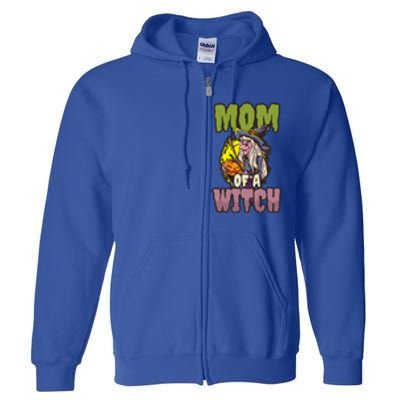 Mom Witch Design Halloween Witch Meaningful Gift Full Zip Hoodie