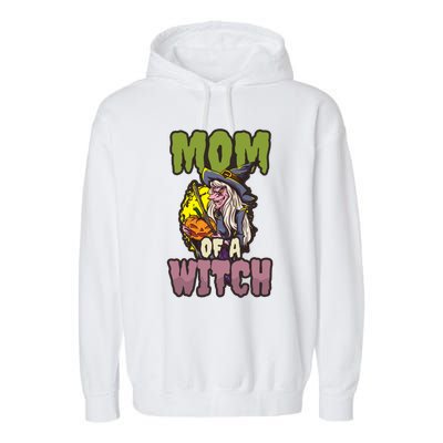 Mom Witch Design Halloween Witch Meaningful Gift Garment-Dyed Fleece Hoodie