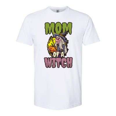 Mom Witch Design Halloween Witch Meaningful Gift Softstyle CVC T-Shirt