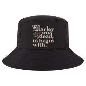 Marley Was Dead To Begin With Funny Quote Cool Comfort Performance Bucket Hat