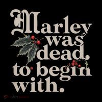 Marley Was Dead To Begin With Funny Quote Impact Tech Backpack