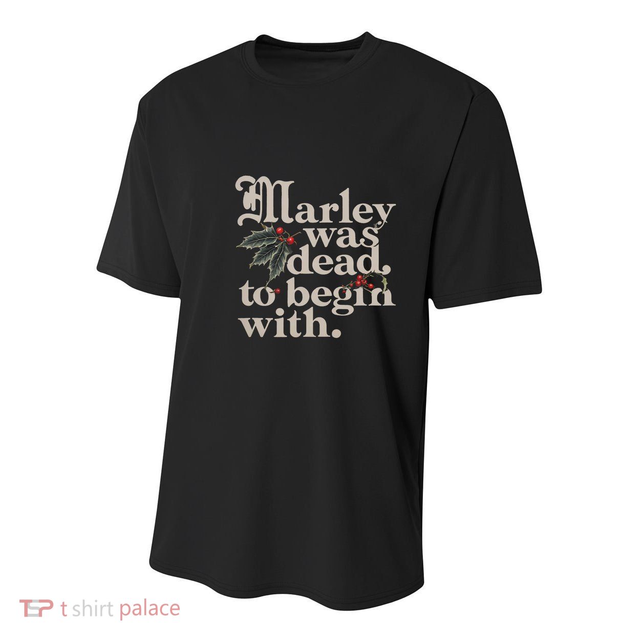 Marley Was Dead To Begin With Funny Quote Youth Performance Sprint T-Shirt