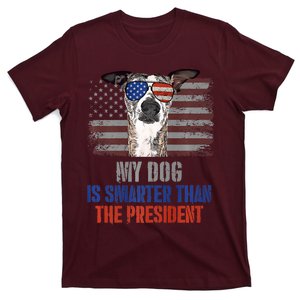 My Whippets Dog Smarter Than President Funny Political T-Shirt