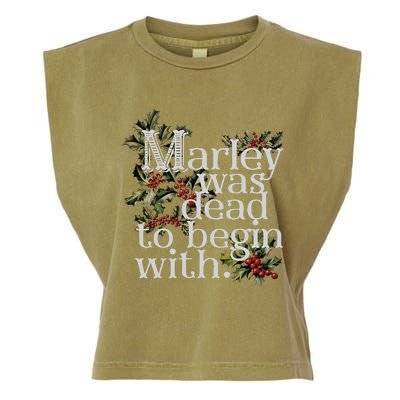 Marley Was Dead To Begin With Garment-Dyed Women's Muscle Tee