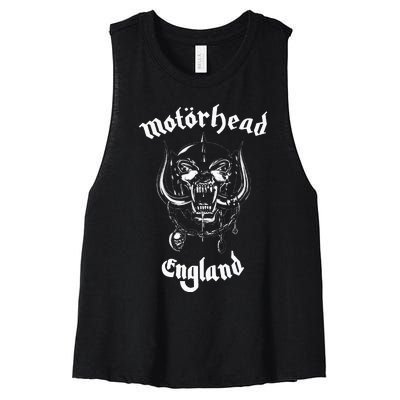 M.O.T.ö.R.H.E.A.D Warpig England Women's Racerback Cropped Tank