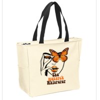 Monarch Whisperer Endangered Butterfly Nature Lover Zip Tote Bag