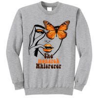 Monarch Whisperer Endangered Butterfly Nature Lover Tall Sweatshirt