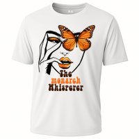 Monarch Whisperer Endangered Butterfly Nature Lover Cooling Performance Crew T-Shirt