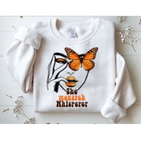 Monarch Whisperer Endangered Butterfly Nature Lover Sweatshirt