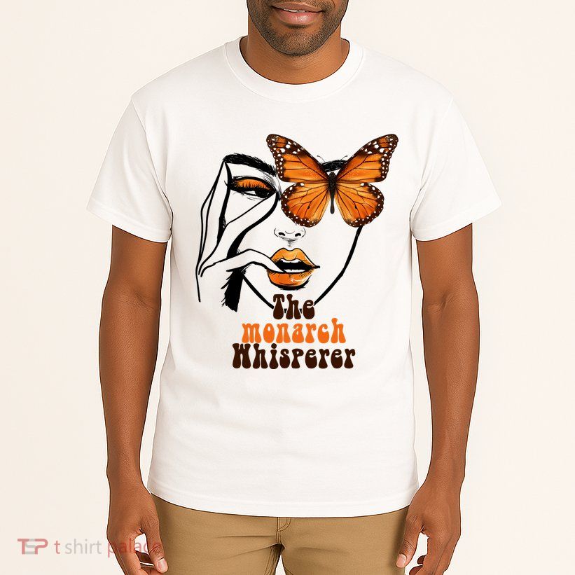 Monarch Whisperer Endangered Butterfly Nature Lover Tall T-Shirt