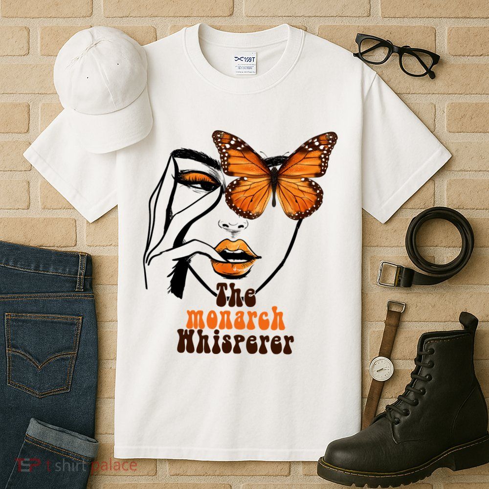 Monarch Whisperer Endangered Butterfly Nature Lover Tall T-Shirt
