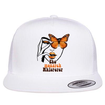 Monarch Whisperer Endangered Butterfly Nature Lover Flatbill Hat