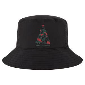 Merry Woofmas Funny Dogs Christmas Tree Xmas Gift Cool Comfort Performance Bucket Hat