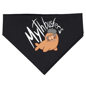 Mythbusters Walrus Funny USA-Made Doggie Bandana