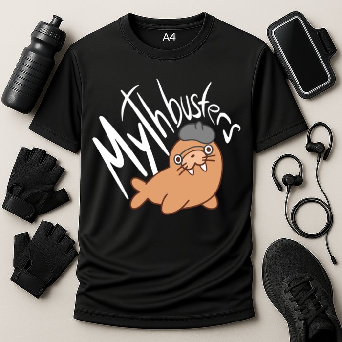 Mythbusters Walrus Funny Performance Shirt