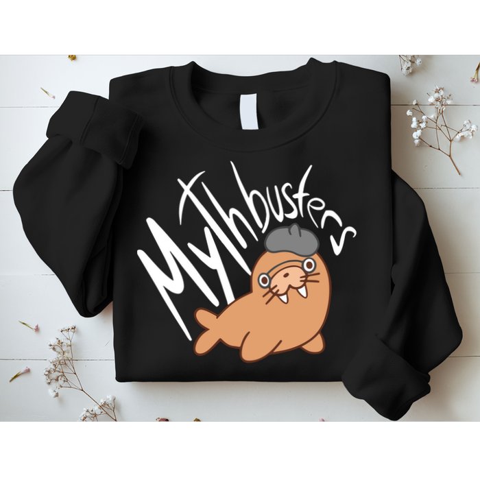Mythbusters Walrus Funny Sweatshirt