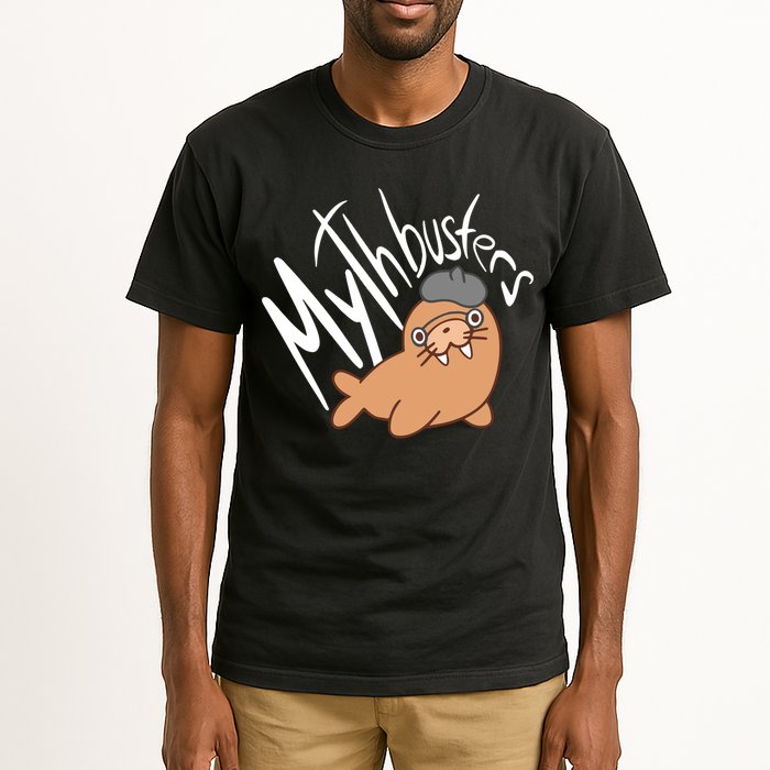 Mythbusters Walrus Funny Tall T-Shirt
