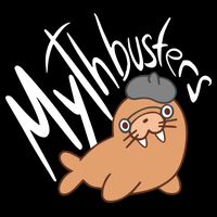 Mythbusters Walrus Funny 7-Panel Snapback Hat