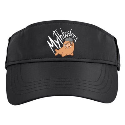 Mythbusters Walrus Funny Adult Drive Performance Visor