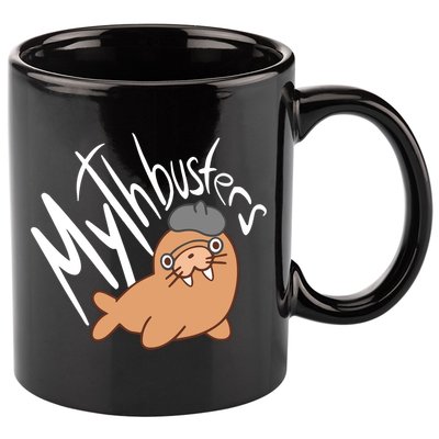 Mythbusters Walrus Funny 11oz C Handle Ceramic Mug