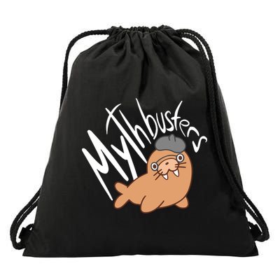 Mythbusters Walrus Funny Drawstring Bag