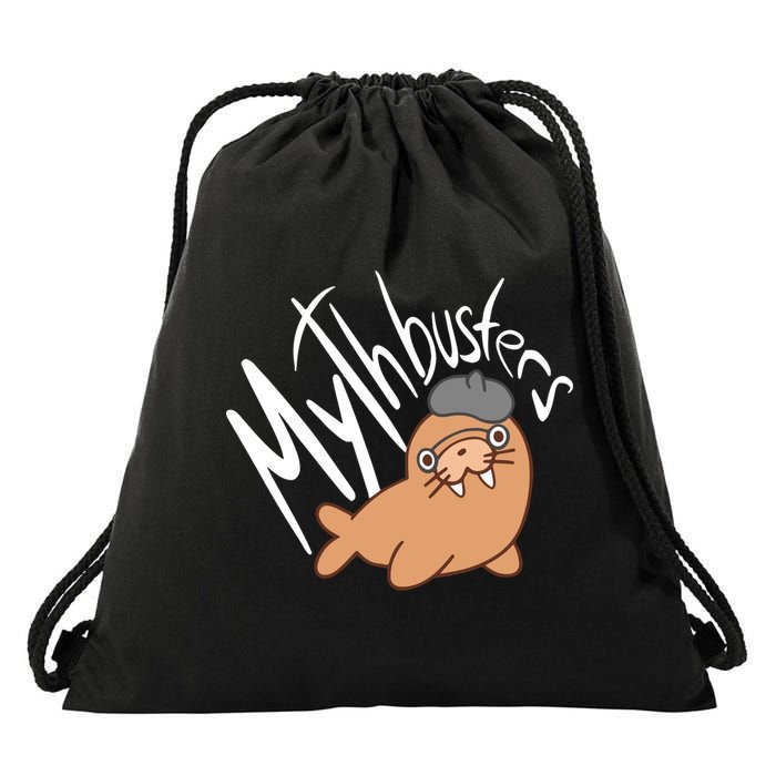 Mythbusters Walrus Funny Drawstring Bag