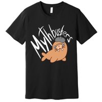 Mythbusters Walrus Funny Premium T-Shirt