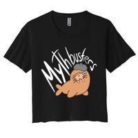 Mythbusters Walrus Funny Crop Top
