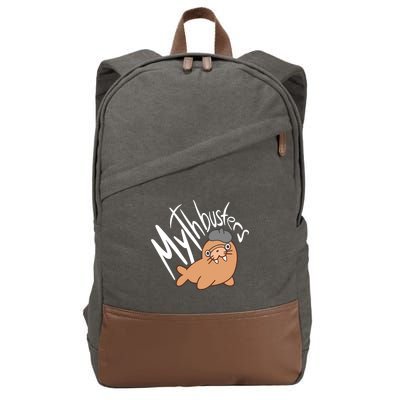 Mythbusters Walrus Funny Cotton Canvas Backpack