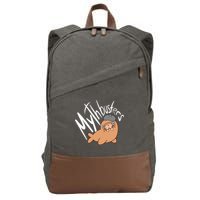 Mythbusters Walrus Funny Cotton Canvas Backpack