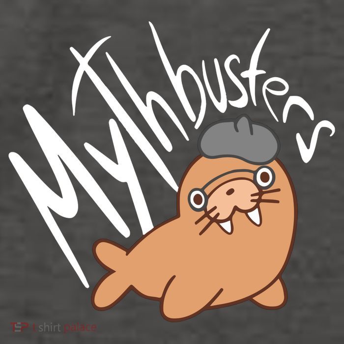 Mythbusters Walrus Funny Vector Backpack