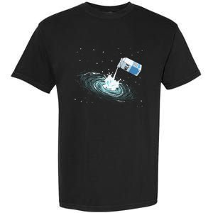 Milky Way Funny Cute Space Astronomy Galaxy Pun Graphic Milk Garment-Dyed Heavyweight T-Shirt