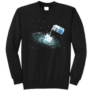 Milky Way Funny Cute Space Astronomy Galaxy Pun Graphic Milk Sweatshirt