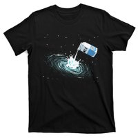 Milky Way Funny Cute Space Astronomy Galaxy Pun Graphic Milk T-Shirt