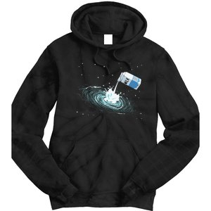 Milky Way Funny Cute Space Astronomy Galaxy Pun Graphic Milk Tie Dye Hoodie