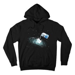 Milky Way Funny Cute Space Astronomy Galaxy Pun Graphic Milk Tall Hoodie