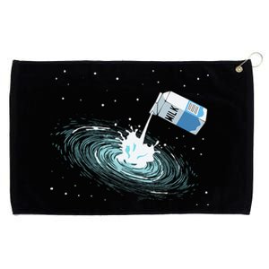 Milky Way Funny Cute Space Astronomy Galaxy Pun Graphic Milk Grommeted Golf Towel