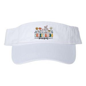 Maestra Wild Flowers Cultivando Bilingues Spanish Teacher Valucap Bio-Washed Visor