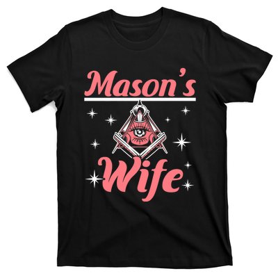 Mason's Wife Freemason Mason Freemasonry Premium T-Shirt