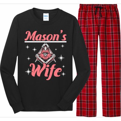 Mason's Wife Freemason Mason Freemasonry Premium Long Sleeve Pajama Set