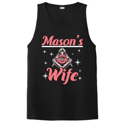 Mason's Wife Freemason Mason Freemasonry Premium PosiCharge Competitor Tank