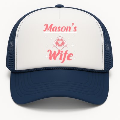 Mason's Wife Freemason Mason Freemasonry Premium Trucker Hat