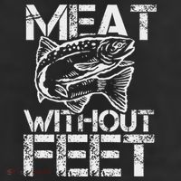 Meat Without Feet T For Fishers And Pescatarians 11oz C Handle Ceramic Mug