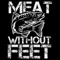 Meat Without Feet T For Fishers And Pescatarians 16 in Basic Backpack